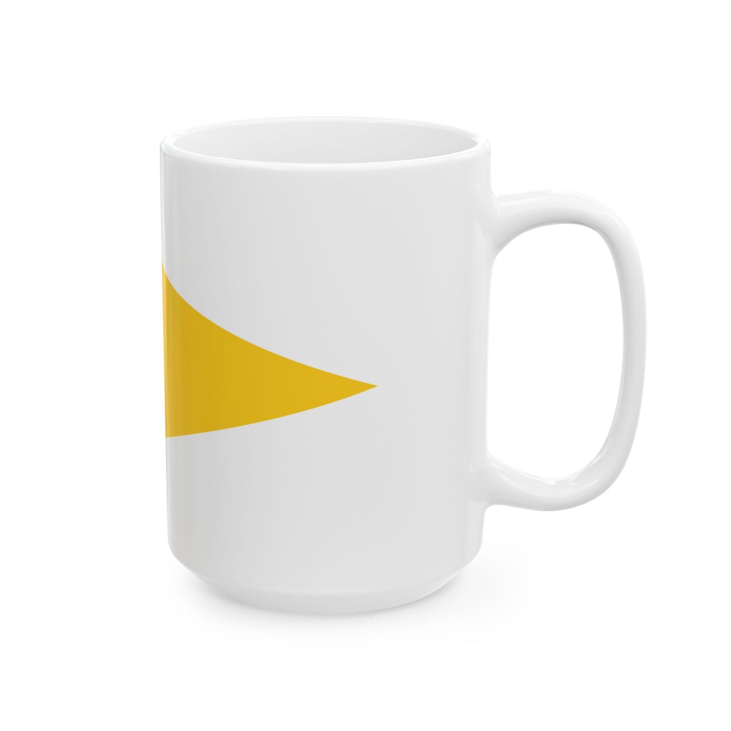 Imperial Chinese Navy Duty Ship Pennant 1909-1911 (China) White Coffee Mug-Go Mug Yourself