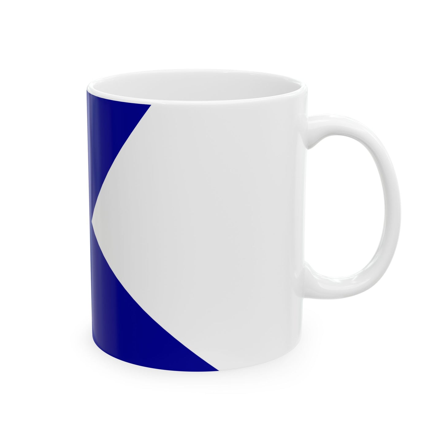 Imperial Chinese Navy Fleet Leaders Flag 1909-1911 (China) White Coffee Mug-Go Mug Yourself