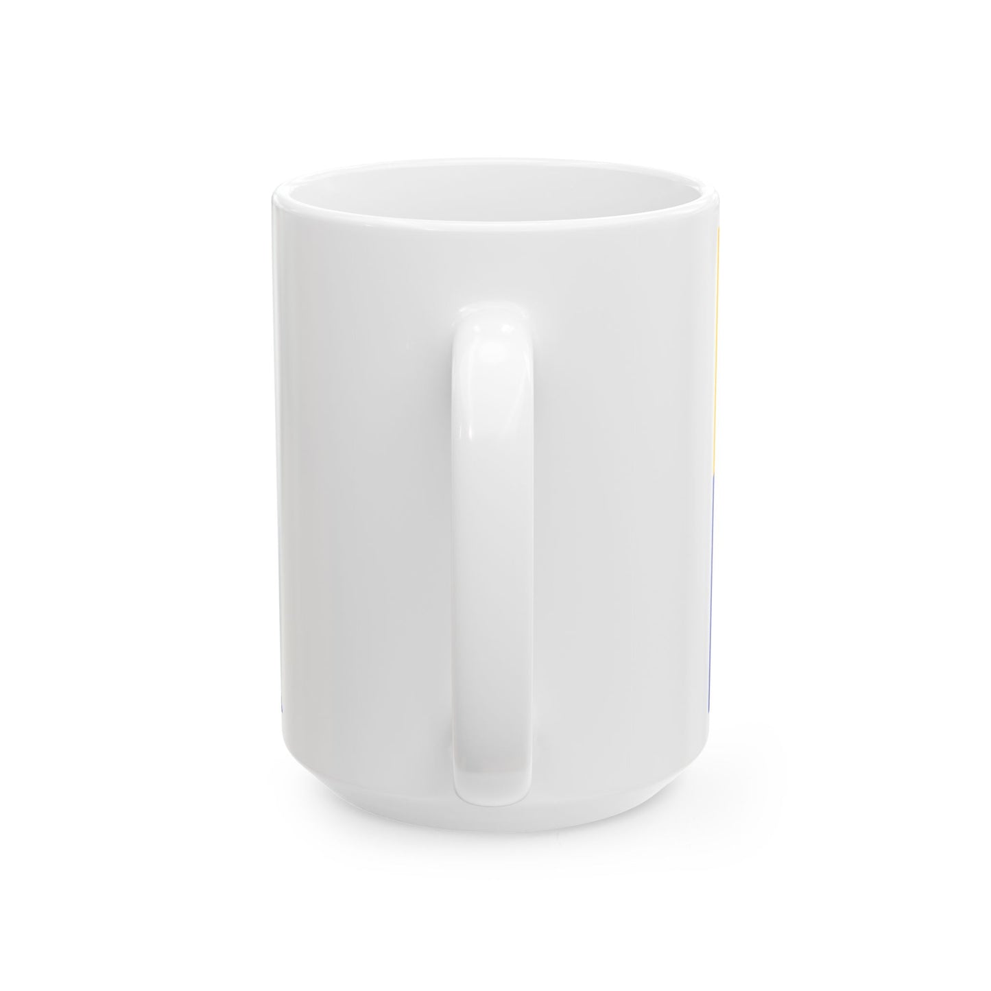 Imperial Chinese Navy Fleet Leaders Flag 1909-1911 (China) White Coffee Mug-Go Mug Yourself