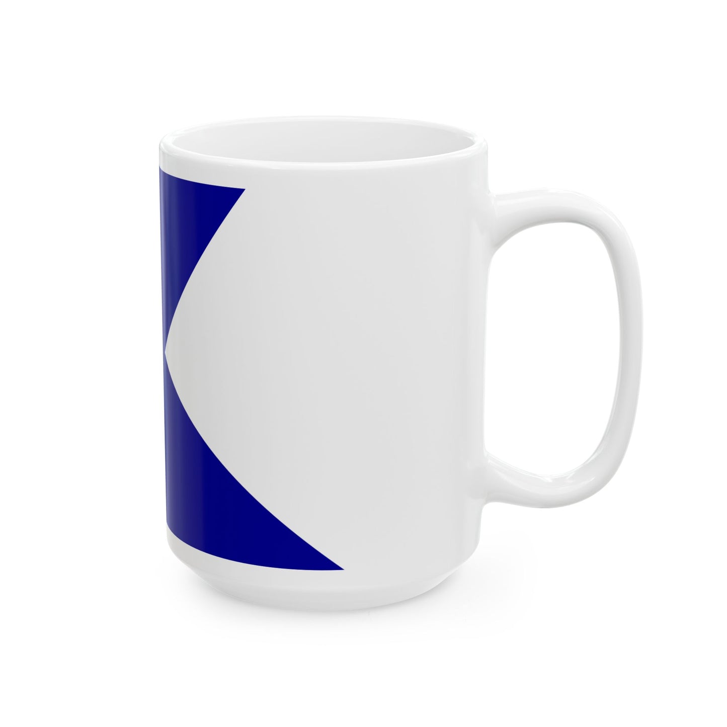 Imperial Chinese Navy Fleet Leaders Flag 1909-1911 (China) White Coffee Mug-Go Mug Yourself