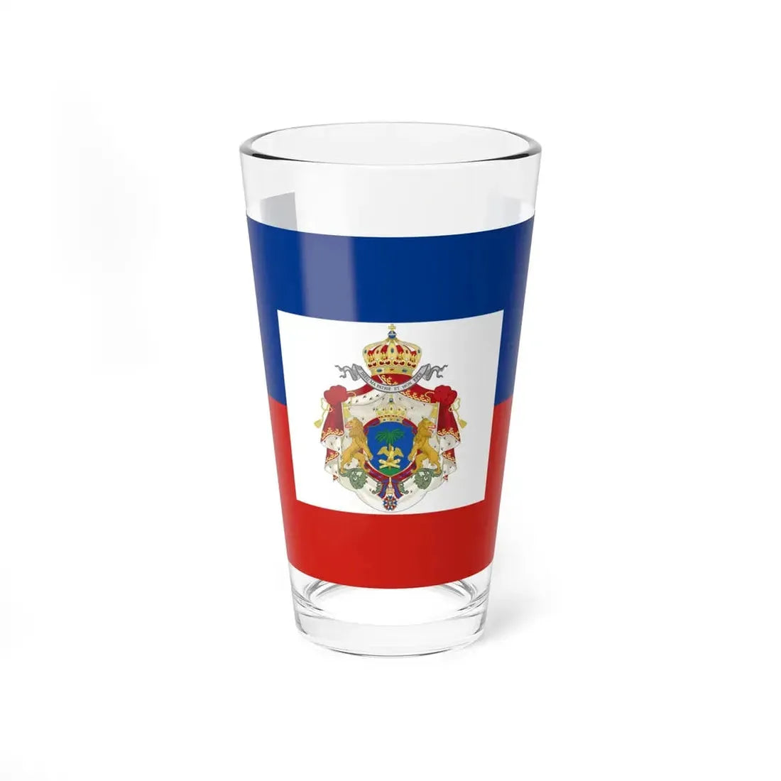 Imperial Flag of Haiti 1849-1859 (Haiti) Pint Glass 16oz 16oz - Go Mug Yourself