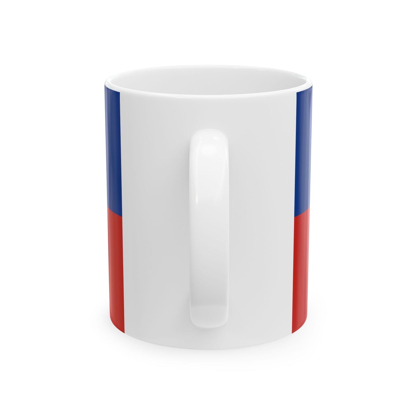 Imperial Flag of Haiti 1849-1859 (Haiti) White Coffee Mug-Go Mug Yourself