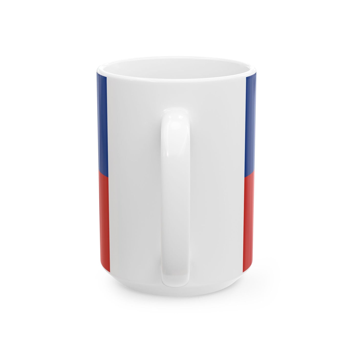 Imperial Flag of Haiti 1849-1859 (Haiti) White Coffee Mug-Go Mug Yourself