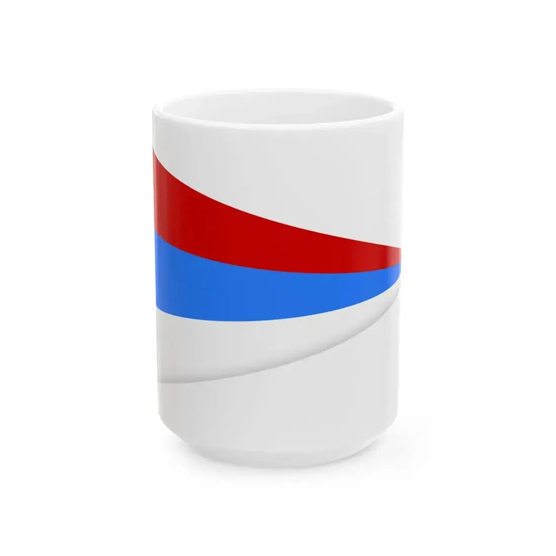 Imperial Flag of Nader Shah 1st Series - No. 1 (Iran) White Coffee Mug 15oz - Go Mug Yourself