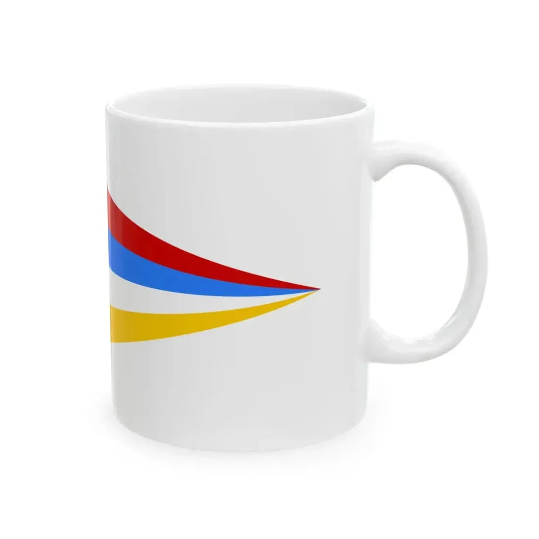 Imperial Flag of Nader Shah 1st Series - No. 2 (Iran) White Coffee Mug - Go Mug Yourself