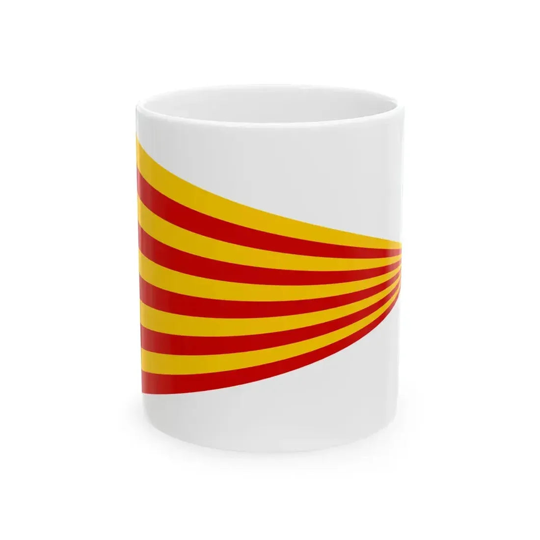 Imperial Flag of Nader Shah 2nd Series - No. 1 (Iran) White Coffee Mug 11oz - Go Mug Yourself