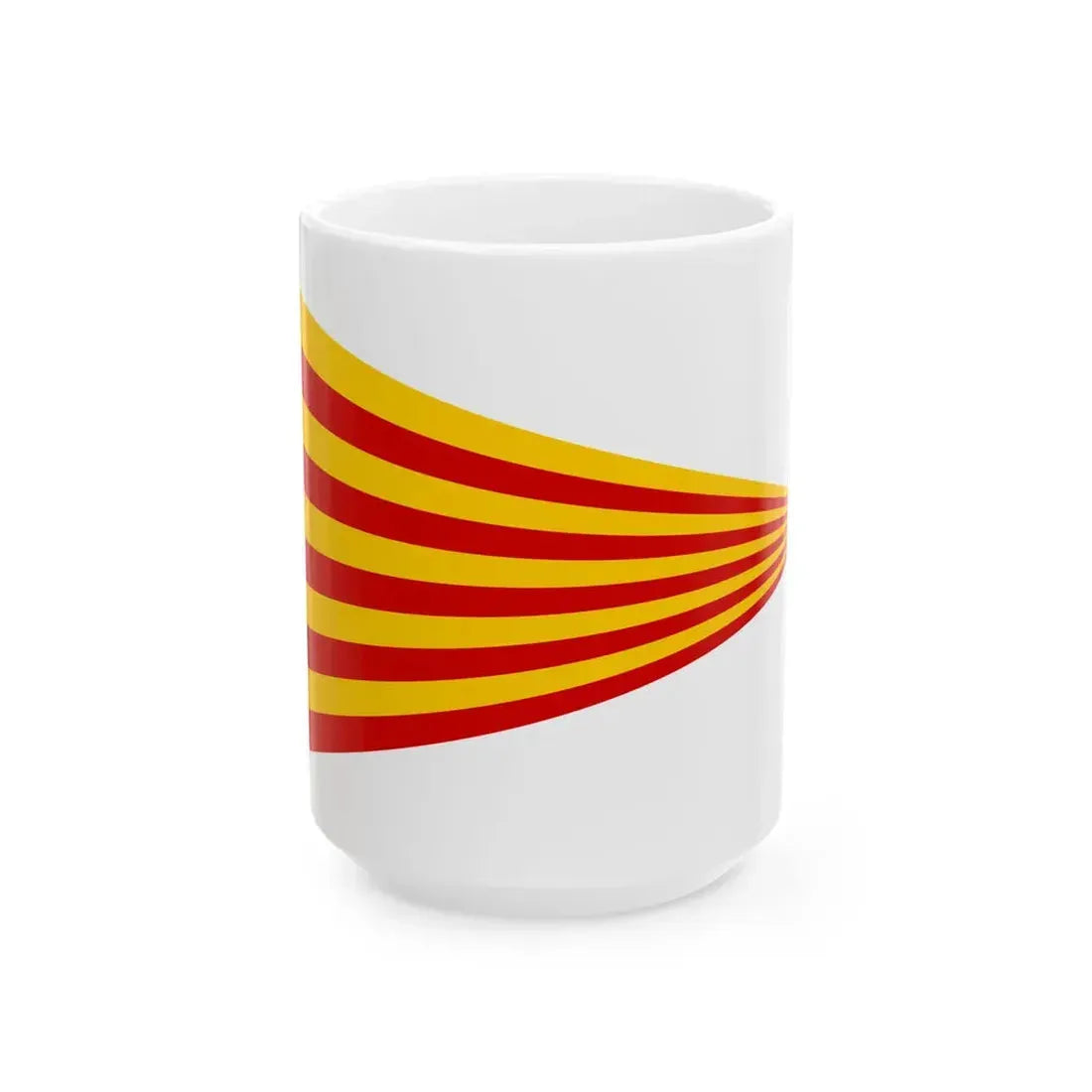 Imperial Flag of Nader Shah 2nd Series - No. 1 (Iran) White Coffee Mug 15oz - Go Mug Yourself