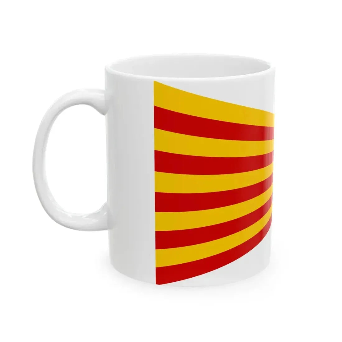 Imperial Flag of Nader Shah 2nd Series - No. 1 (Iran) White Coffee Mug - Go Mug Yourself