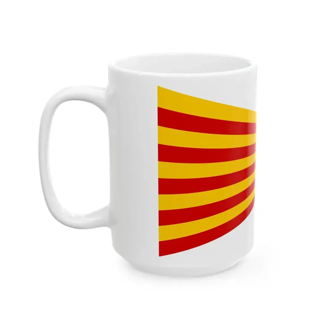 Imperial Flag of Nader Shah 2nd Series - No. 1 (Iran) White Coffee Mug - Go Mug Yourself