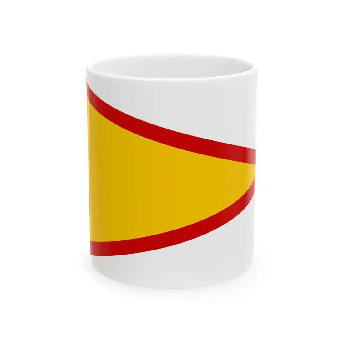 Imperial Flag of Nader Shah 2nd Series - No. 2 (Iran) White Coffee Mug 11oz - Go Mug Yourself
