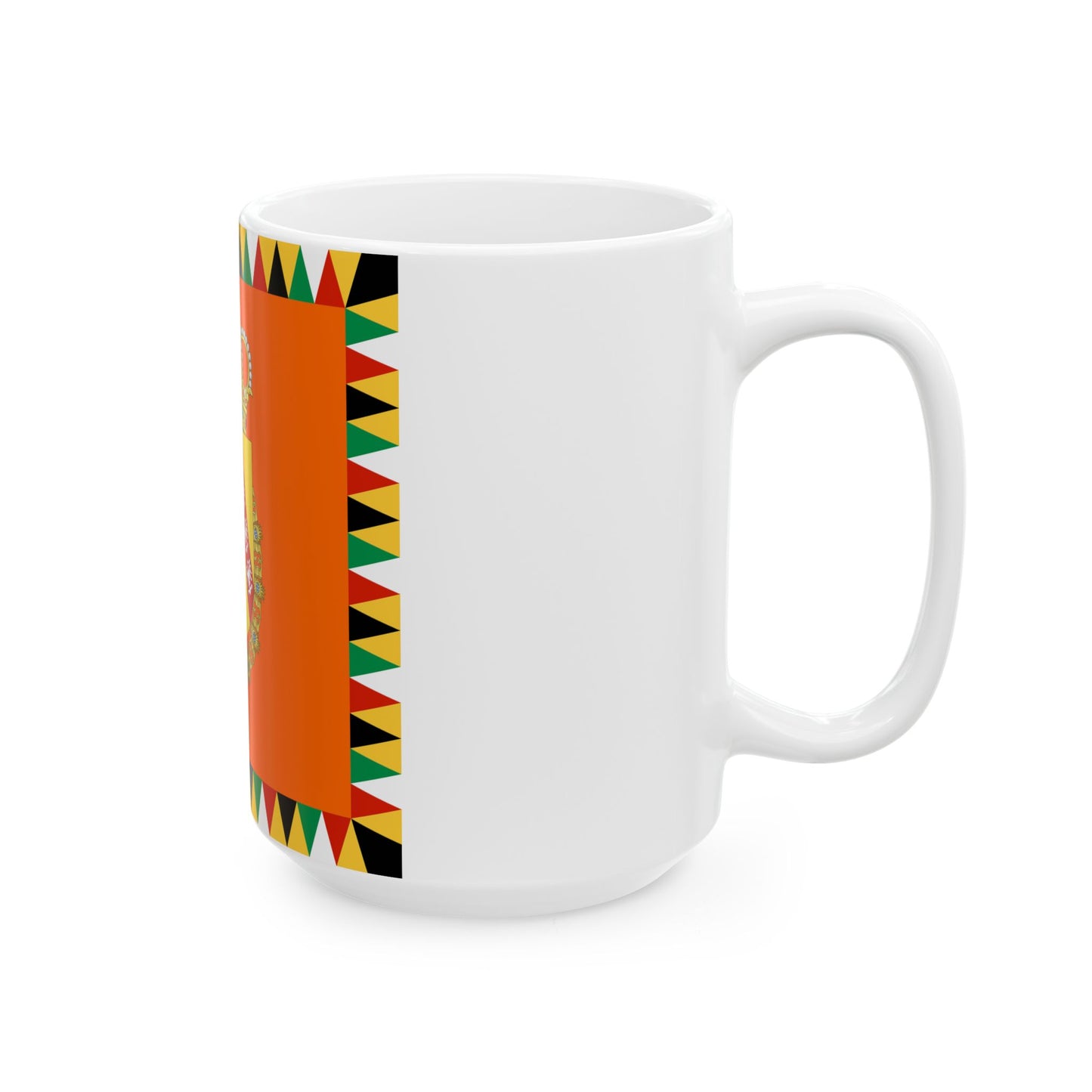 Imperial Standard of an Archduke of Austria 1915-1918 (Austria) White Coffee Mug-Go Mug Yourself