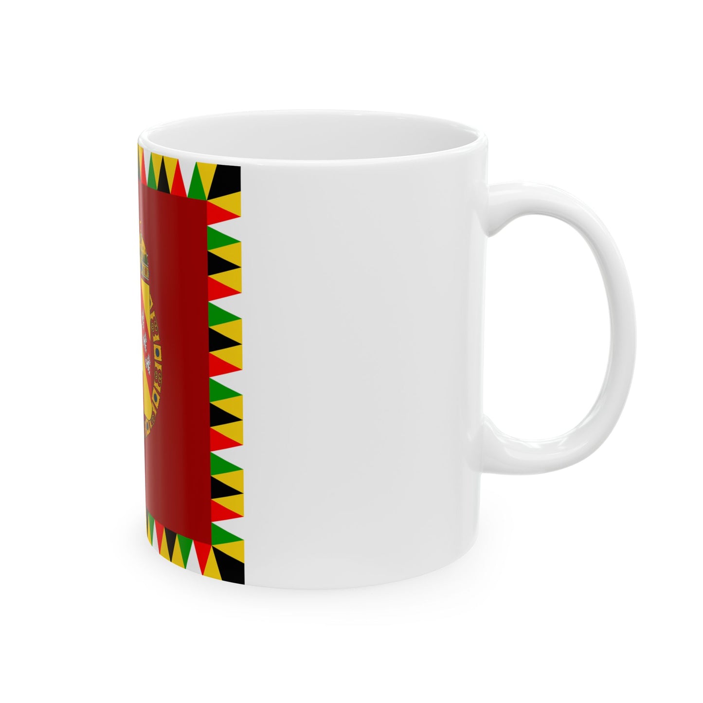 Imperial Standard of Austria-Hungary 1915-1918 (Austria) White Coffee Mug-Go Mug Yourself