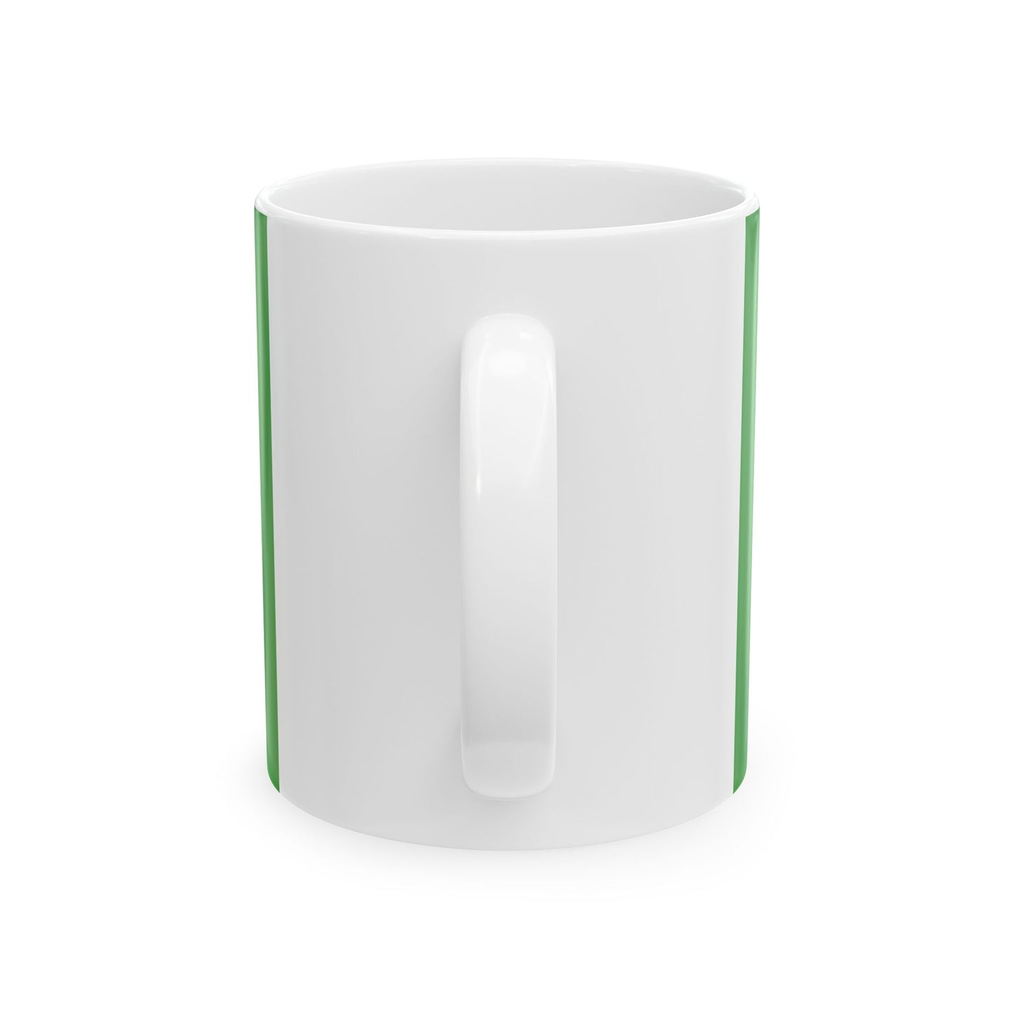 Imperial Standard of Bokassa I 1976-1979 (Central African Republic) White Coffee Mug-Go Mug Yourself