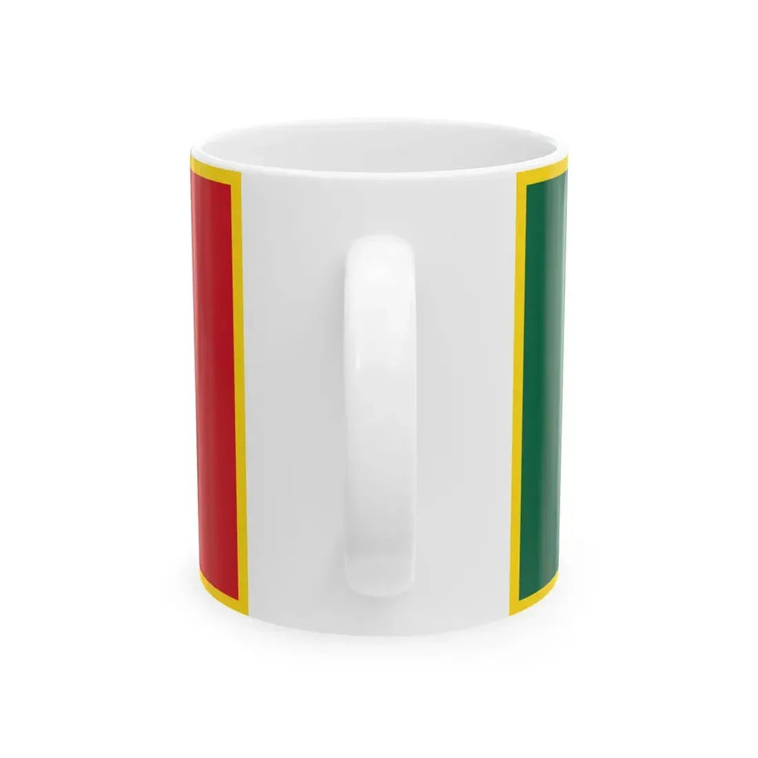 Imperial Standard of Carlota (Mexico) White Coffee Mug - Go Mug Yourself