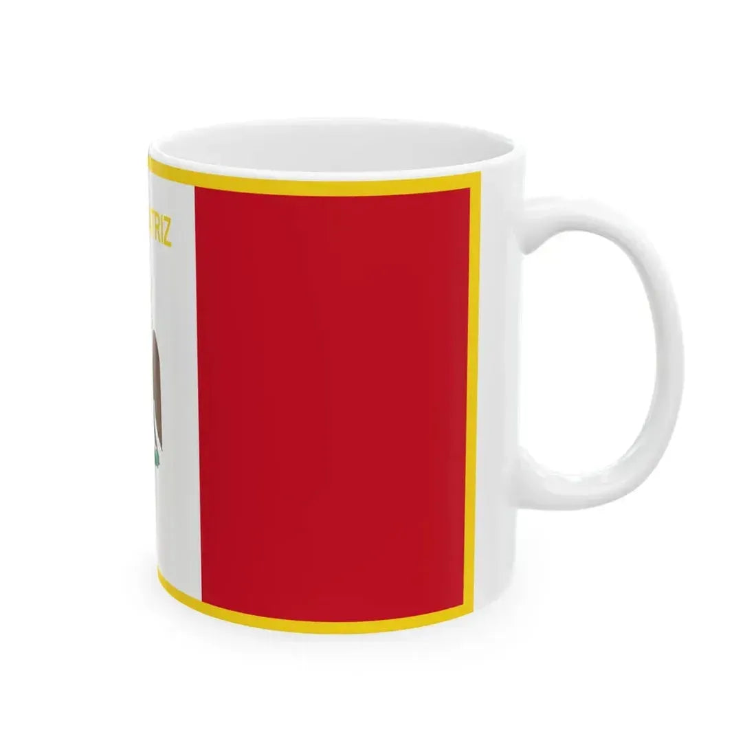 Imperial Standard of Carlota (Mexico) White Coffee Mug - Go Mug Yourself