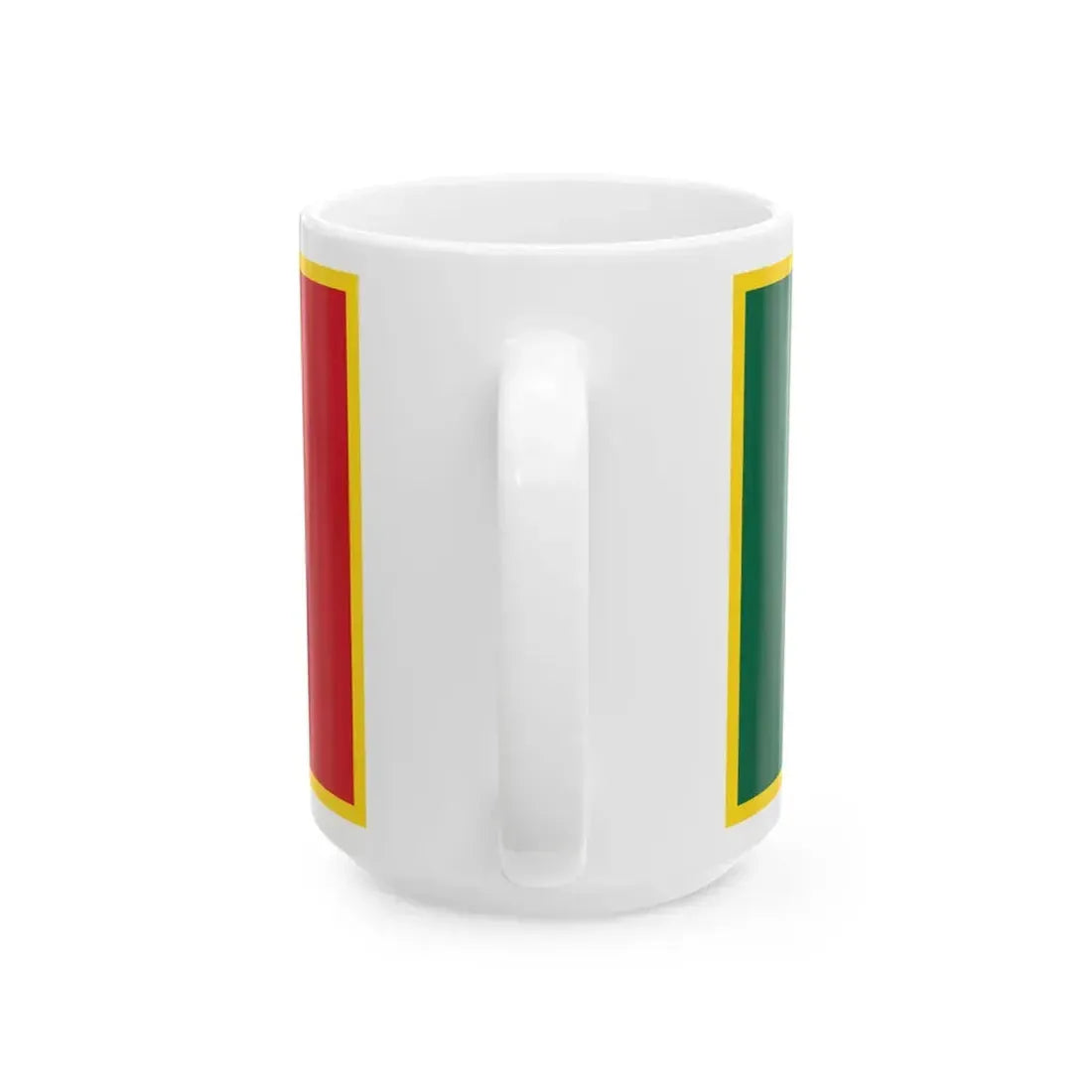 Imperial Standard of Carlota (Mexico) White Coffee Mug - Go Mug Yourself