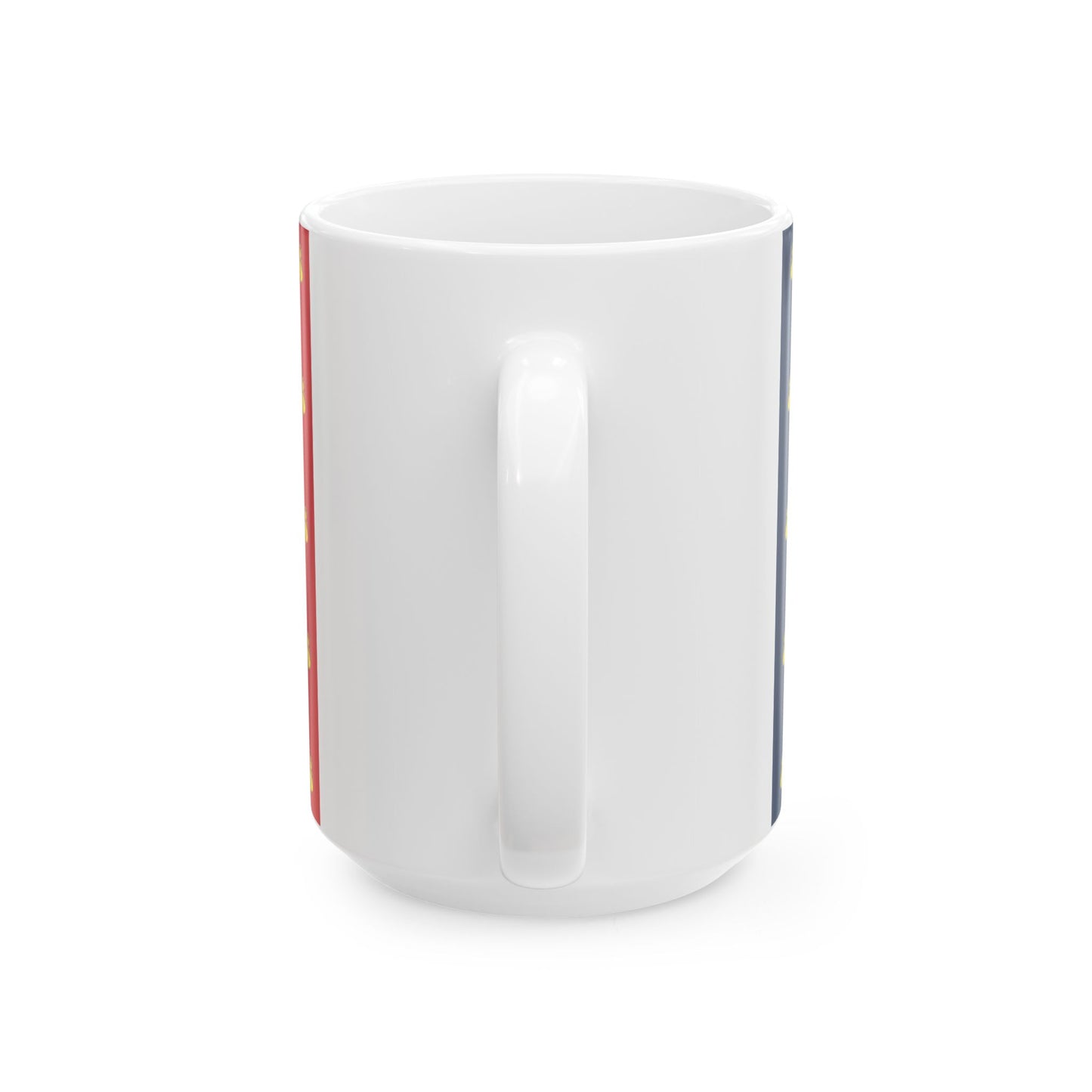 Imperial Standard of Napoleon Eugene Bonaparte (France) White Coffee Mug-Go Mug Yourself