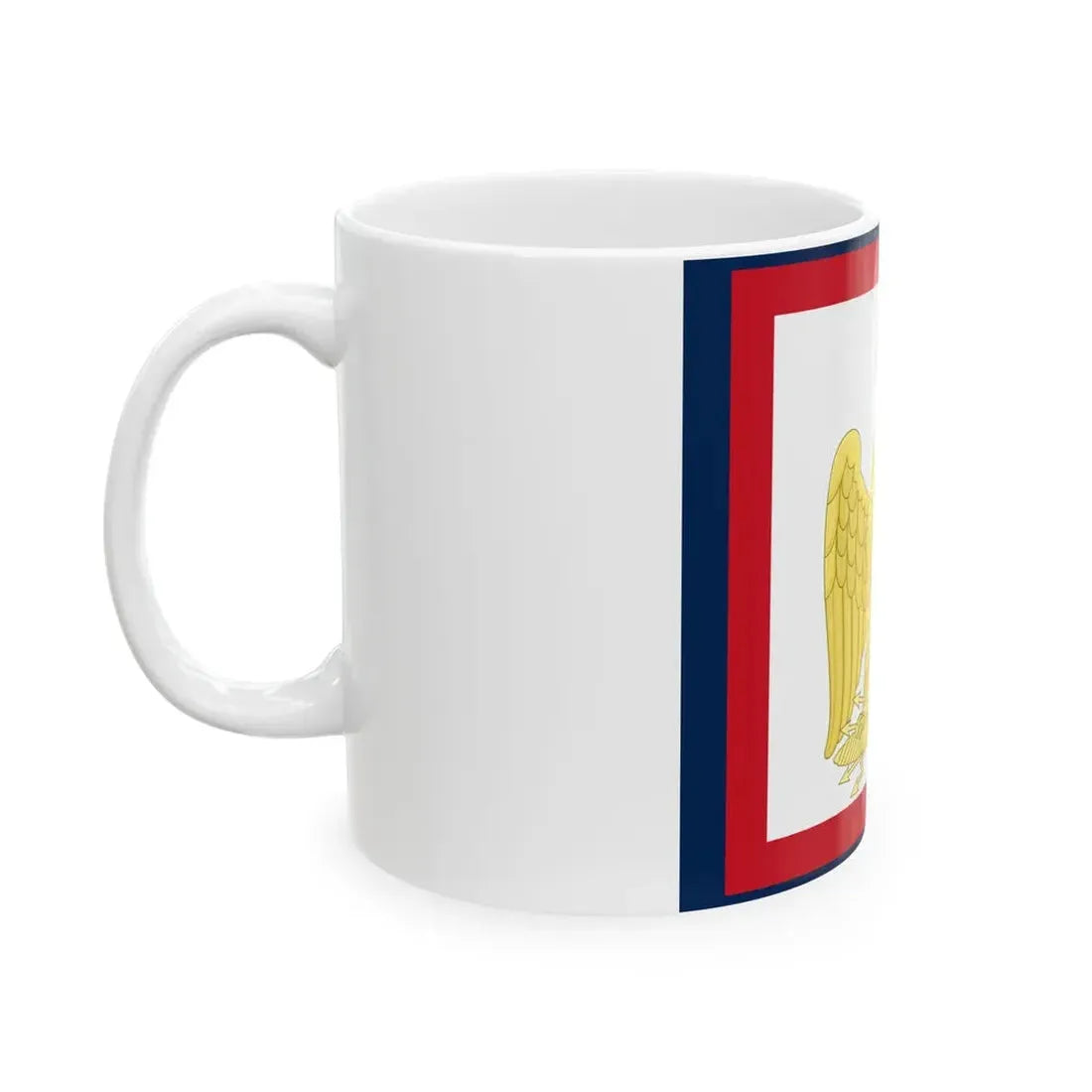 Imperial Standard of Napoleon I (France) White Coffee Mug - Go Mug Yourself