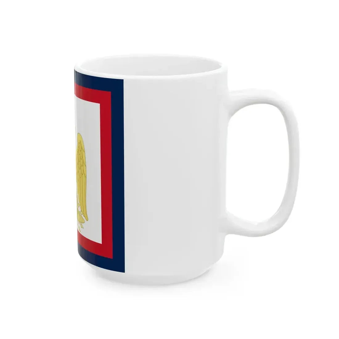Imperial Standard of Napoleon I (France) White Coffee Mug - Go Mug Yourself