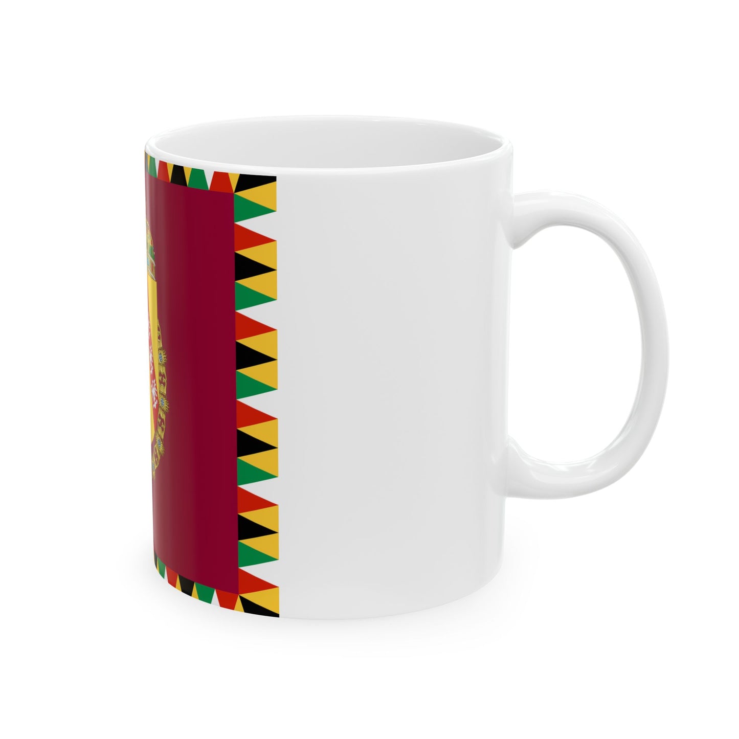 Imperial Standard of the Emperor of Austria 1915-1918 (Austria) White Coffee Mug-Go Mug Yourself