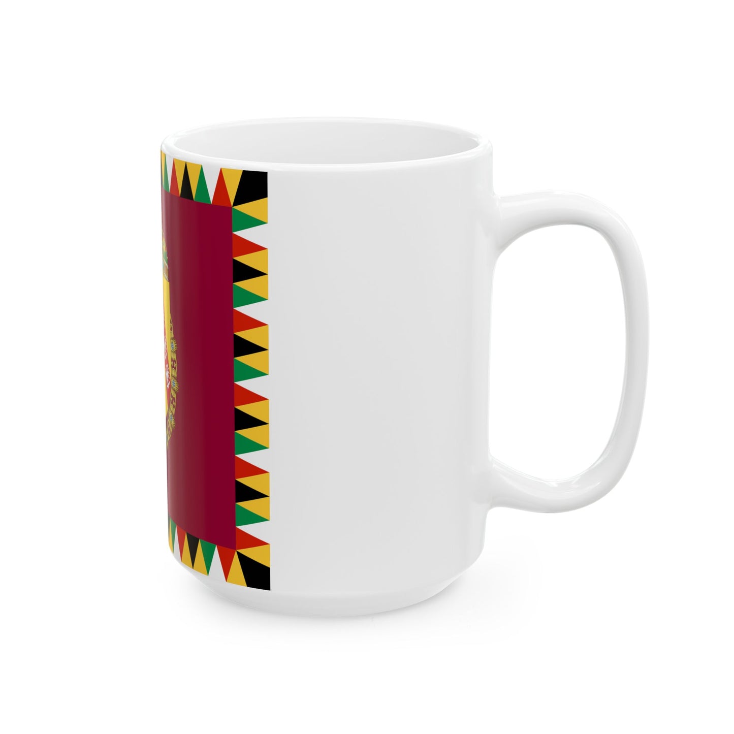 Imperial Standard of the Emperor of Austria 1915-1918 (Austria) White Coffee Mug-Go Mug Yourself