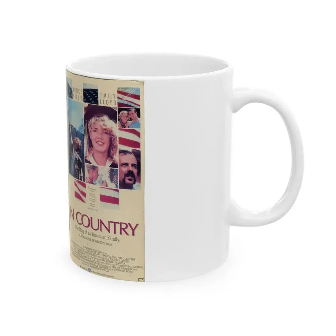 IN COUNTRY (VHS COVER) - White Coffee Mug - Go Mug Yourself