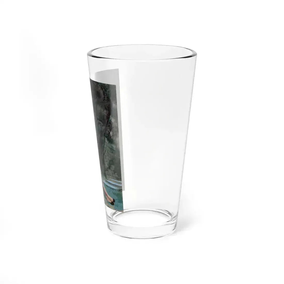 In Her Thoughts, paperback cover - Pint Glass 16oz - Go Mug Yourself