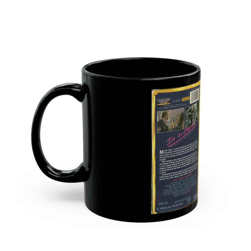 IN N OUT BORDERLINE INSANITY (VHS COVER) - Black Coffee Mug - Go Mug Yourself