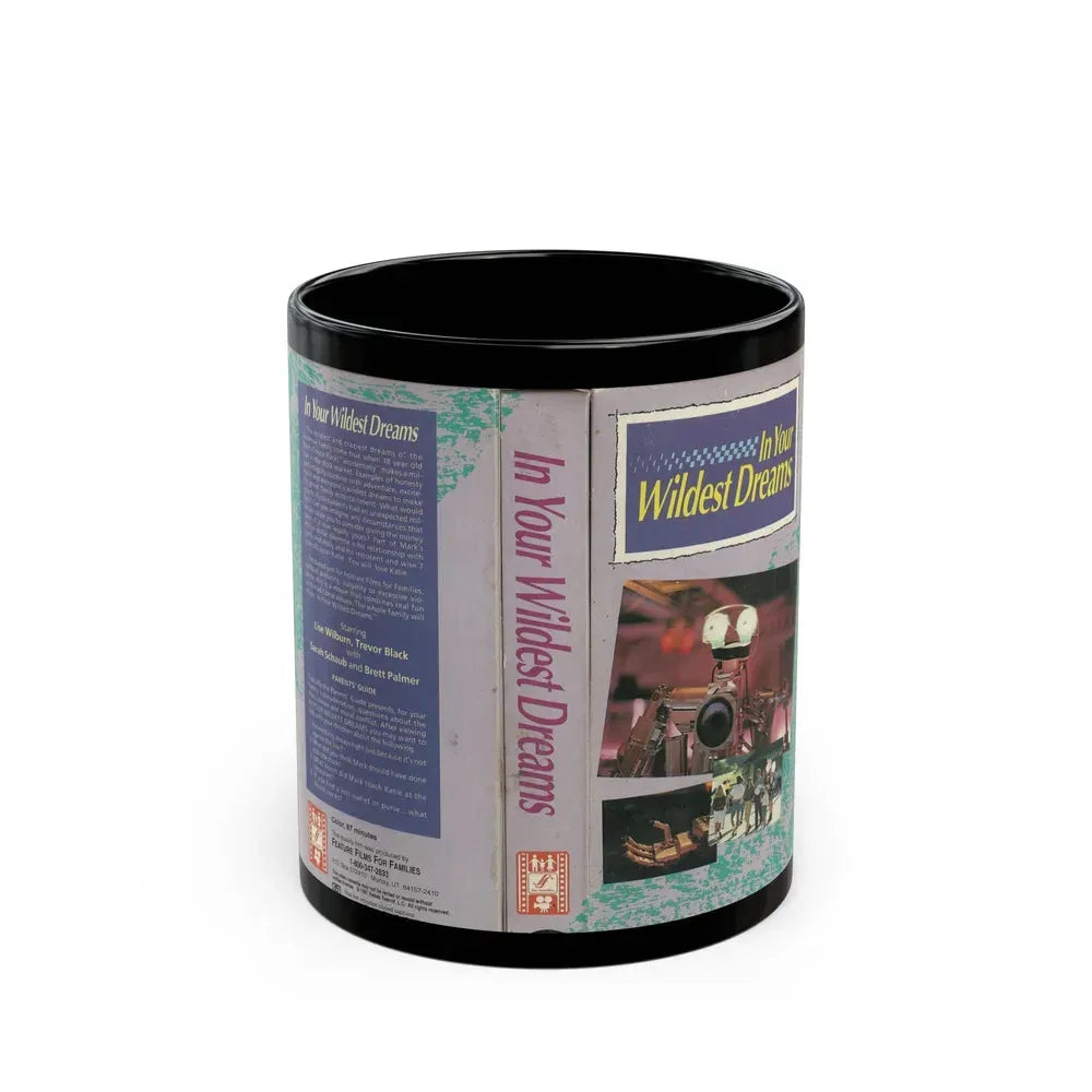 IN YOUR WILDEST DREAMS (VHS COVER) - Black Coffee Mug 11oz - Go Mug Yourself