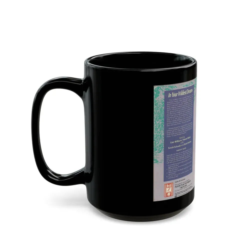 IN YOUR WILDEST DREAMS (VHS COVER) - Black Coffee Mug - Go Mug Yourself