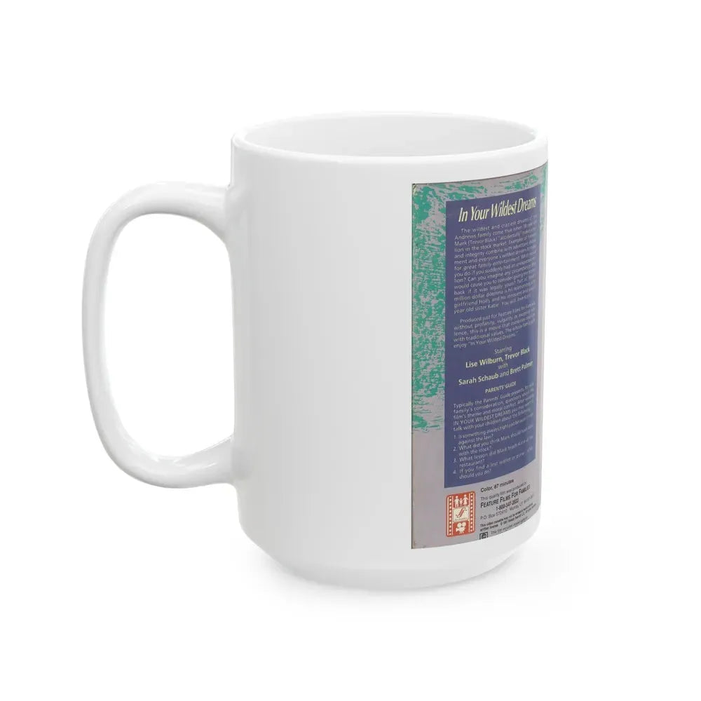 IN YOUR WILDEST DREAMS (VHS COVER) - White Coffee Mug - Go Mug Yourself