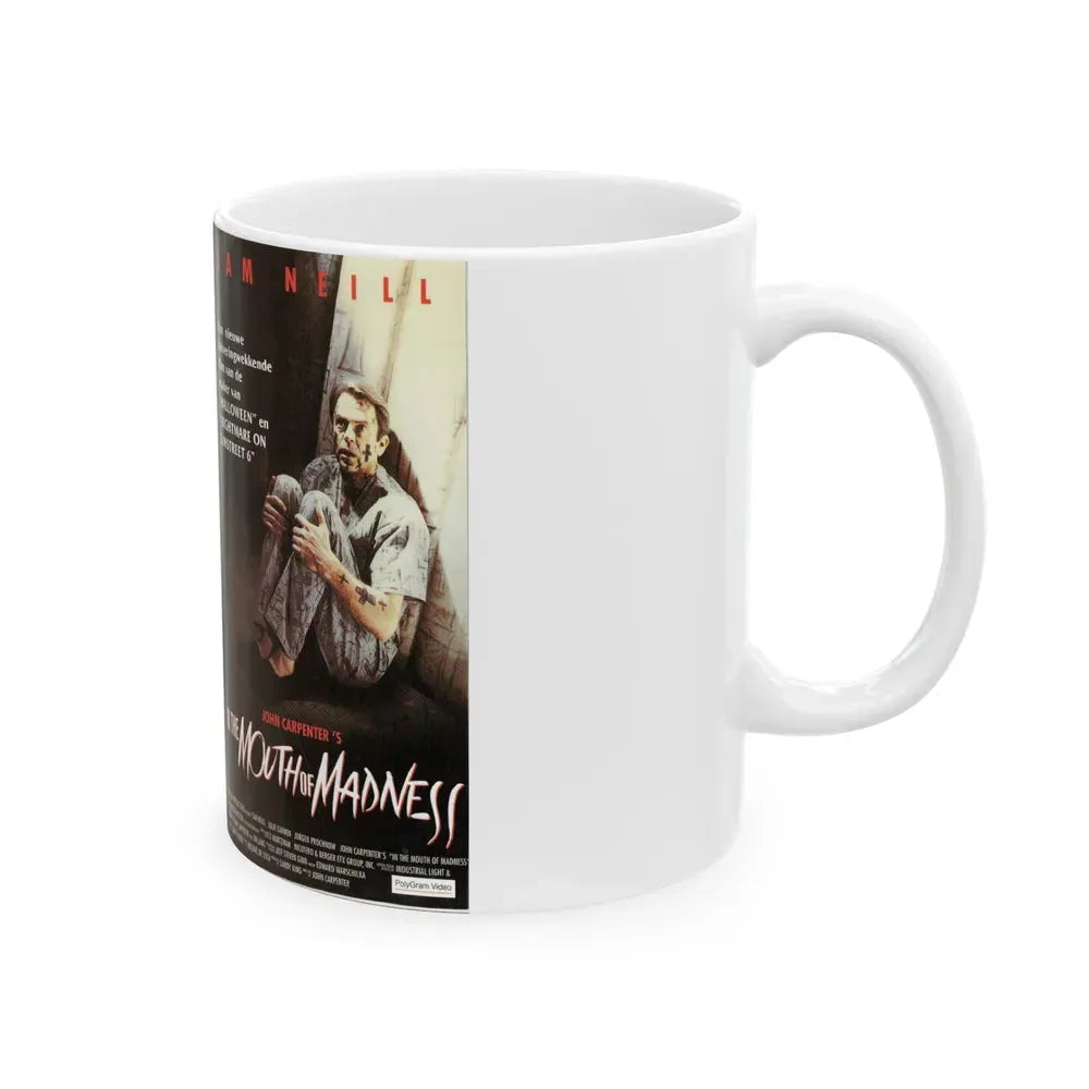 IN0THE MOUTH OF MADNESS (VHS COVER) - White Coffee Mug - Go Mug Yourself