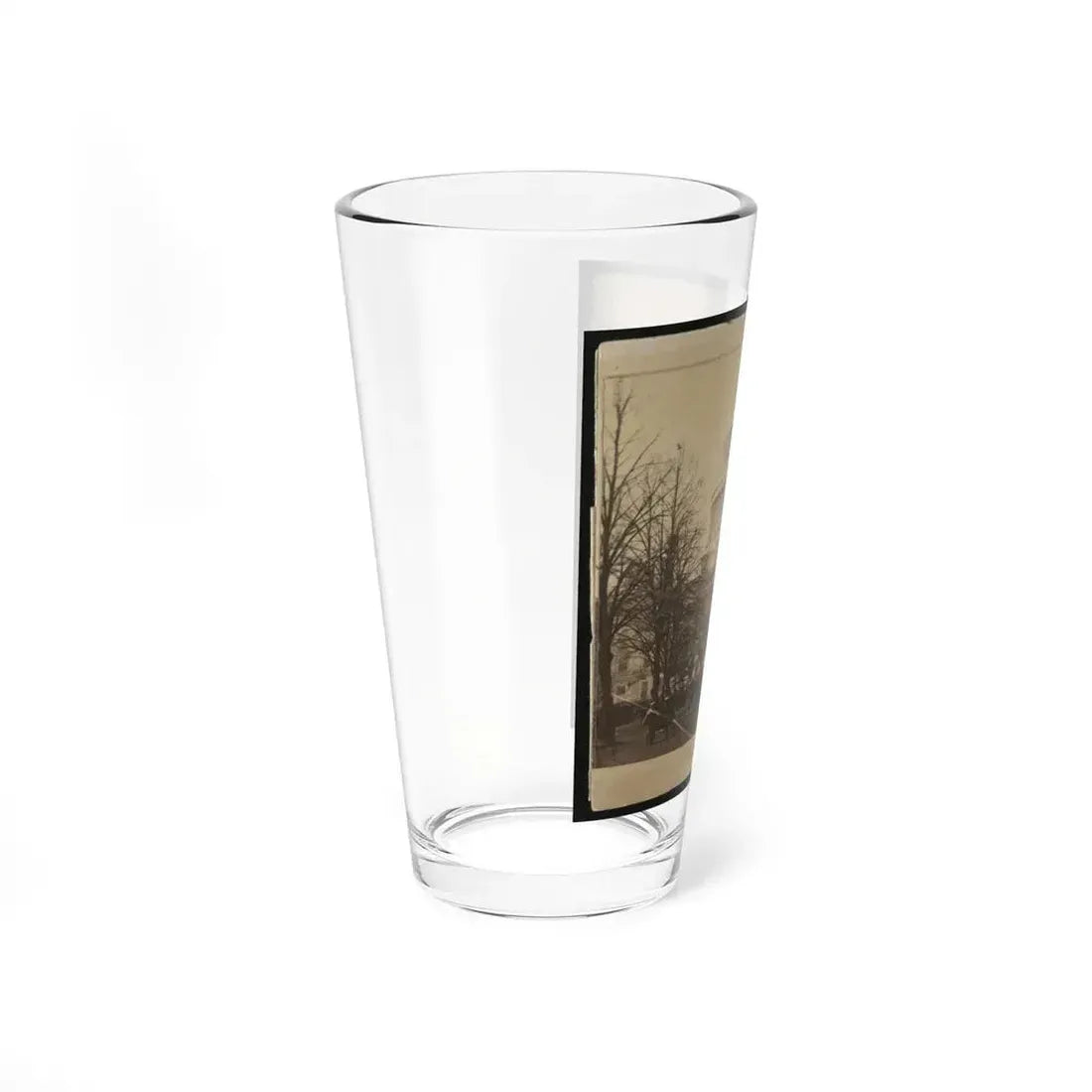 Inauguration Of Abraham Lincoln At The U.S. Capitol, 1861 (U.S. Civil War) Pint Glass 16oz - Go Mug Yourself