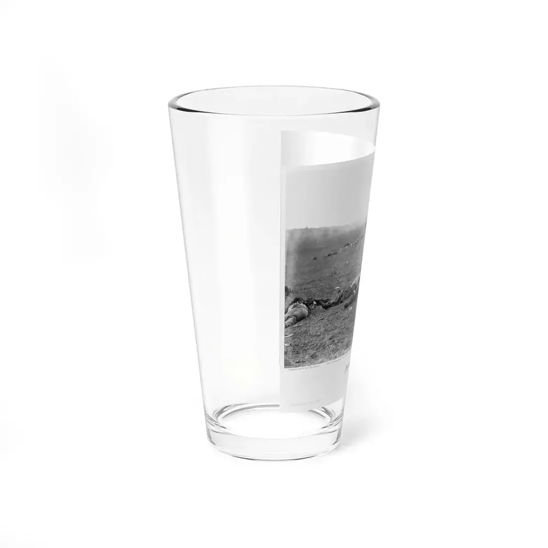 Incidents Of The War. A Harvest Of Death, Gettysburg, July, 1863 (U.S. Civil War) Pint Glass 16oz - Go Mug Yourself