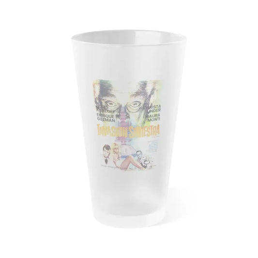 INCREDIBLE INVASION 1971 Movie Poster - Frosted Pint Glass 16oz 16oz Frosted - Go Mug Yourself