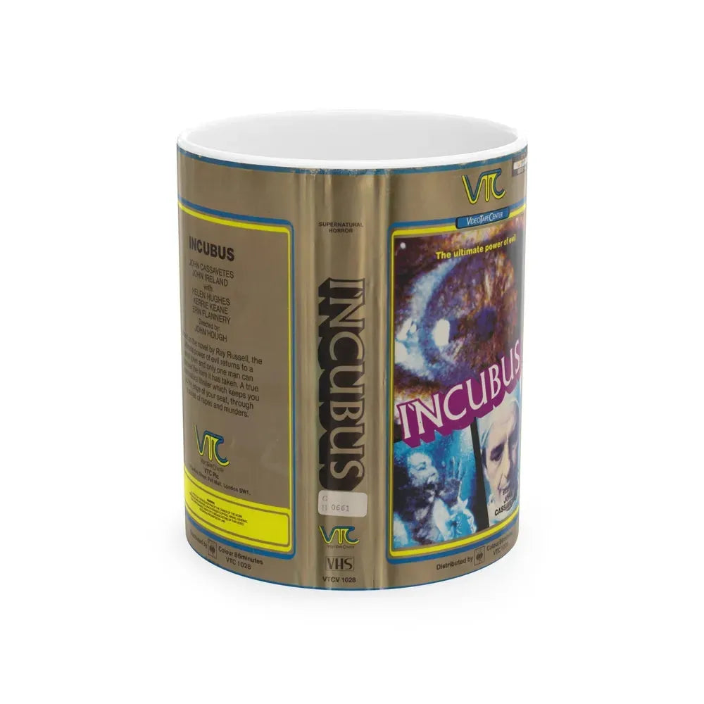 INCUBUS (VHS COVER) - White Coffee Mug 11oz - Go Mug Yourself