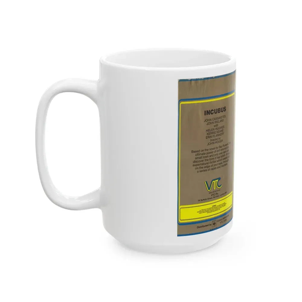 INCUBUS (VHS COVER) - White Coffee Mug - Go Mug Yourself
