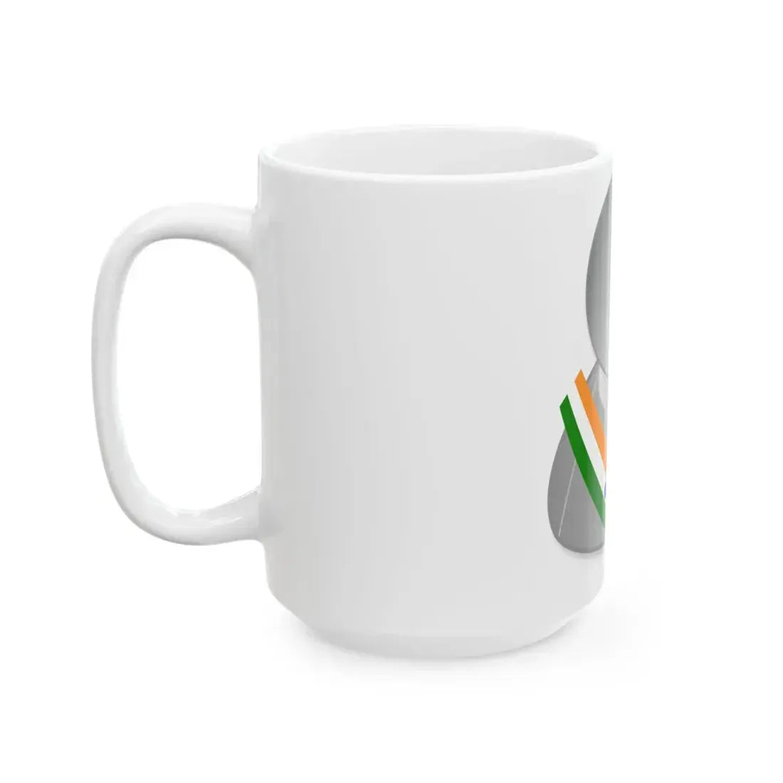 India politic personality icon (India) White Coffee Mug - Go Mug Yourself