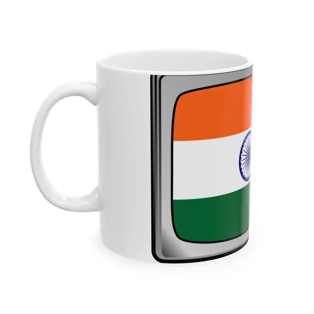 India Television icon (India) White Coffee Mug - Go Mug Yourself