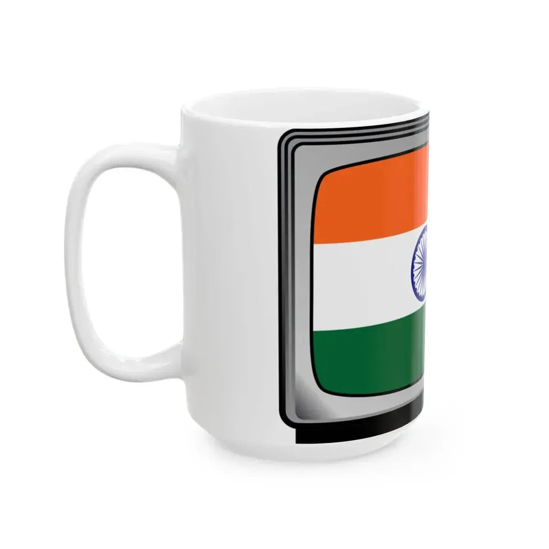 India Television icon (India) White Coffee Mug - Go Mug Yourself