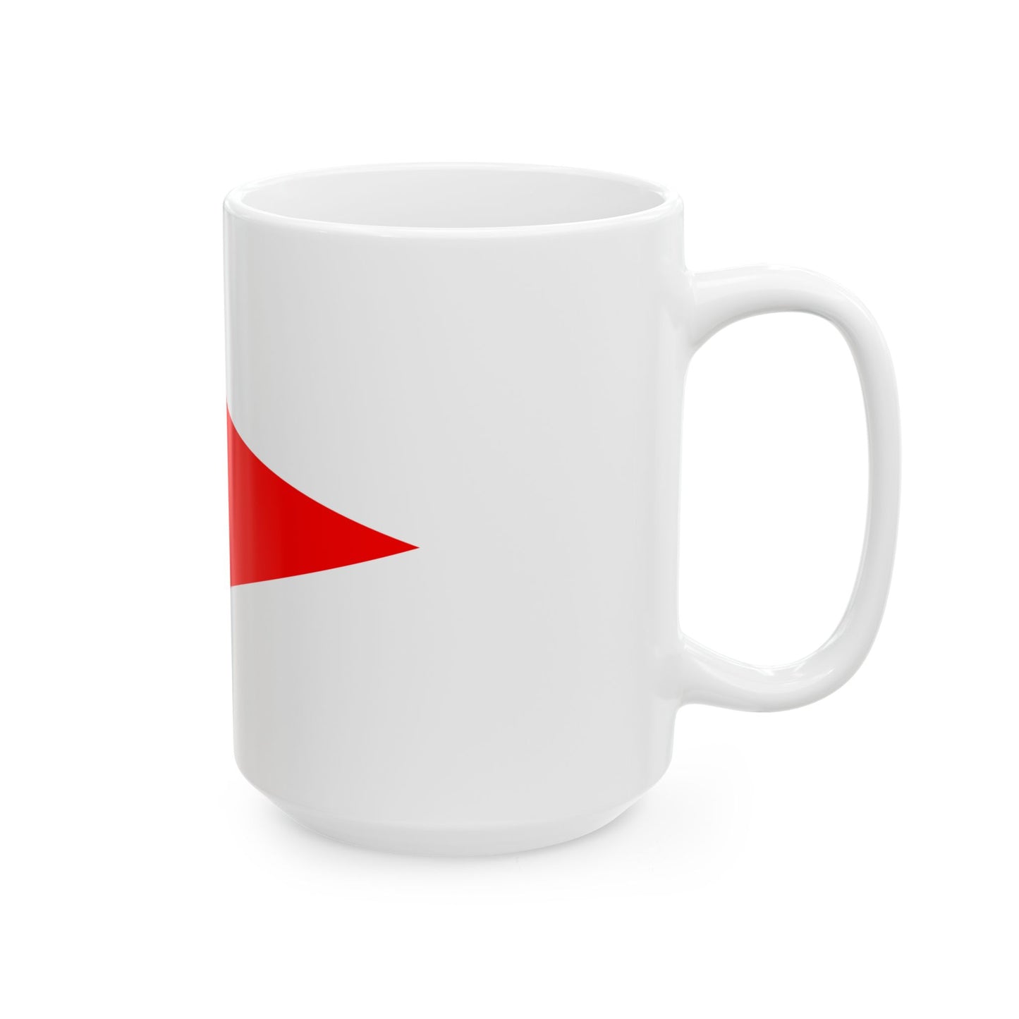 Indian Harbor Yacht Club Burgee (United States) White Coffee Mug-Go Mug Yourself
