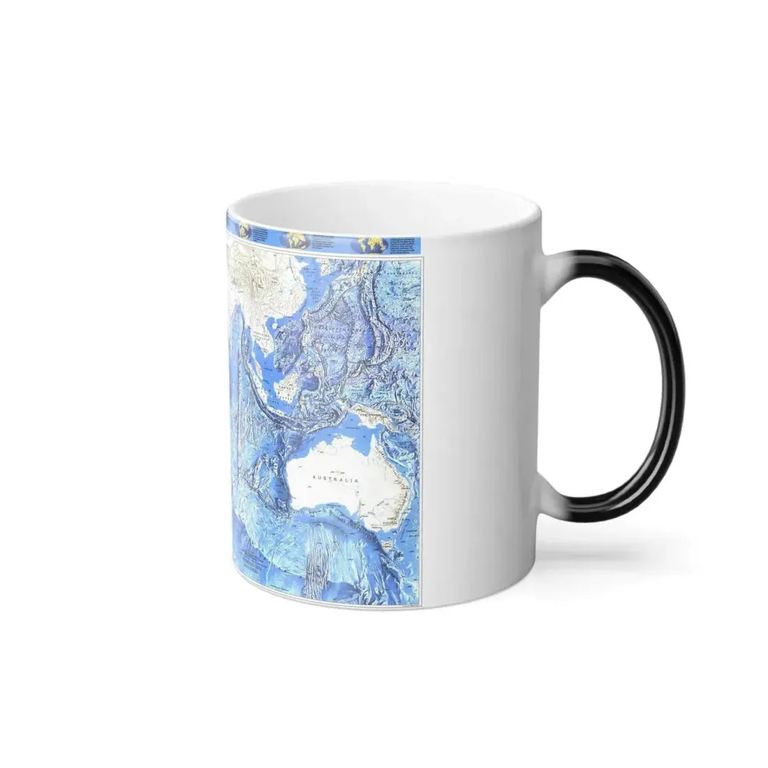 Indian Ocean (1992) (Map) Color Changing Mug 11oz - Go Mug Yourself