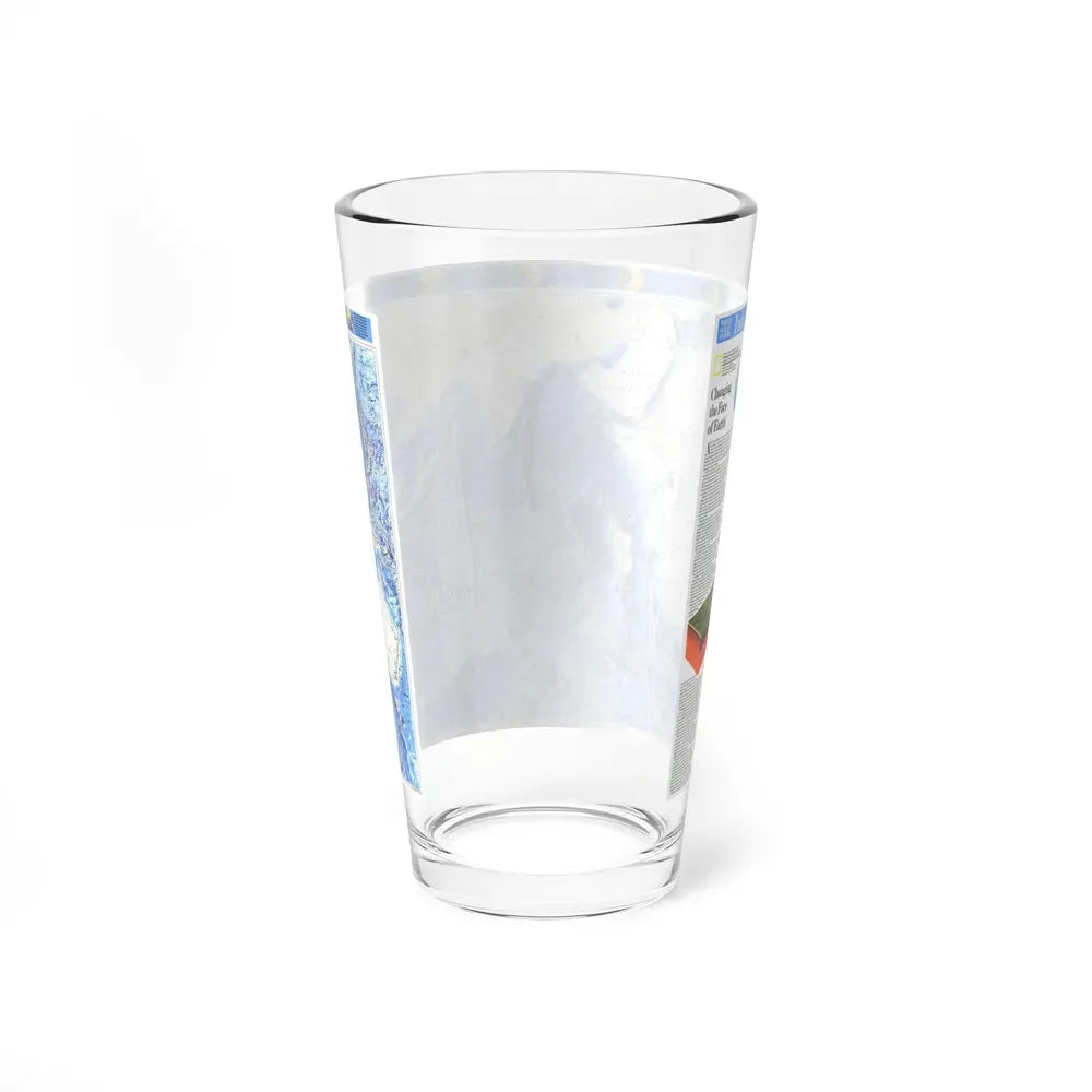 Indian Ocean (1992) (Map) Pint Glass 16oz - Go Mug Yourself