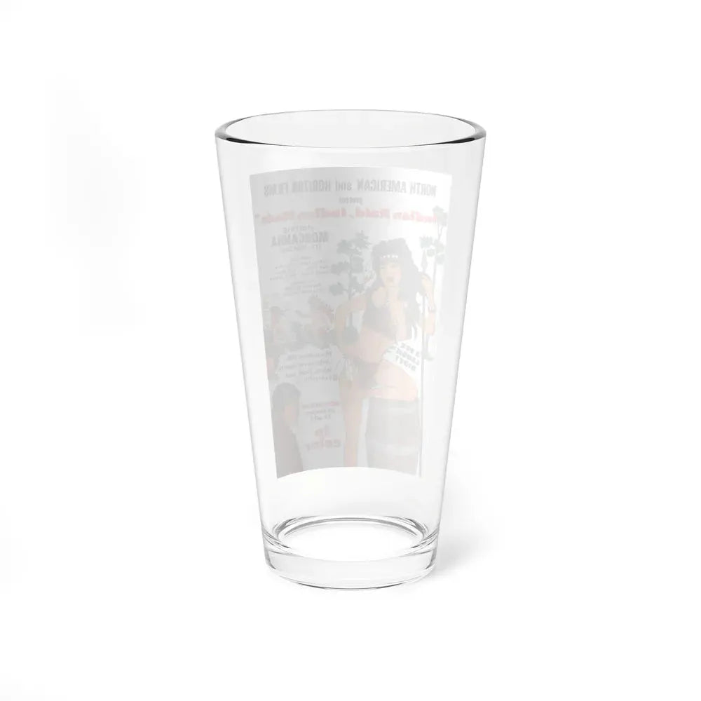 INDIAN RAID, INDIAN MADE 1969 Movie Poster - Pint Glass 16oz - Go Mug Yourself