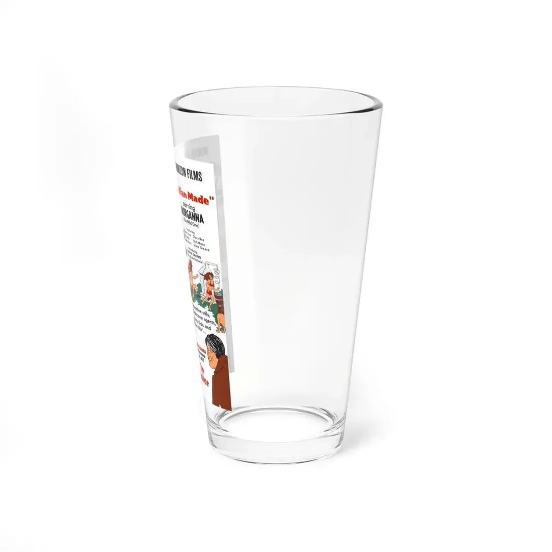 INDIAN RAID, INDIAN MADE 1969 Movie Poster - Pint Glass 16oz - Go Mug Yourself