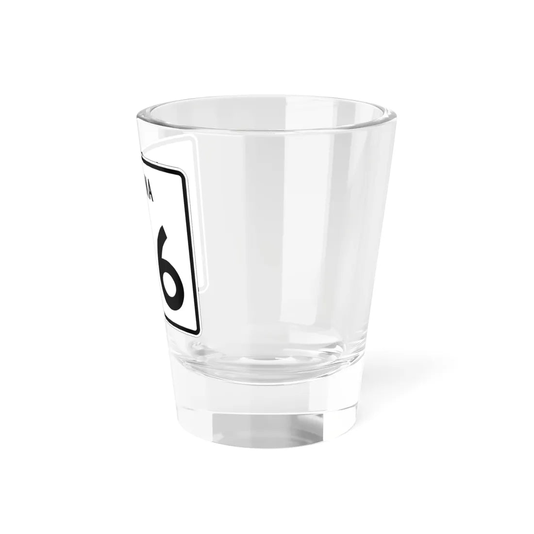 Indiana 166 (Indiana) (Road Sign) Shot Glass 1.5oz - Go Mug Yourself