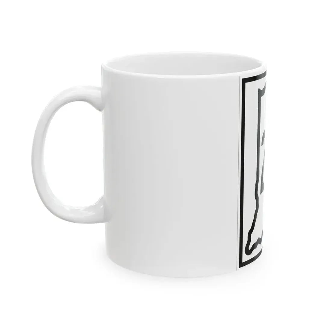 Indiana 231 1948 (Indiana) (Road Sign) White Coffee Mug - Go Mug Yourself