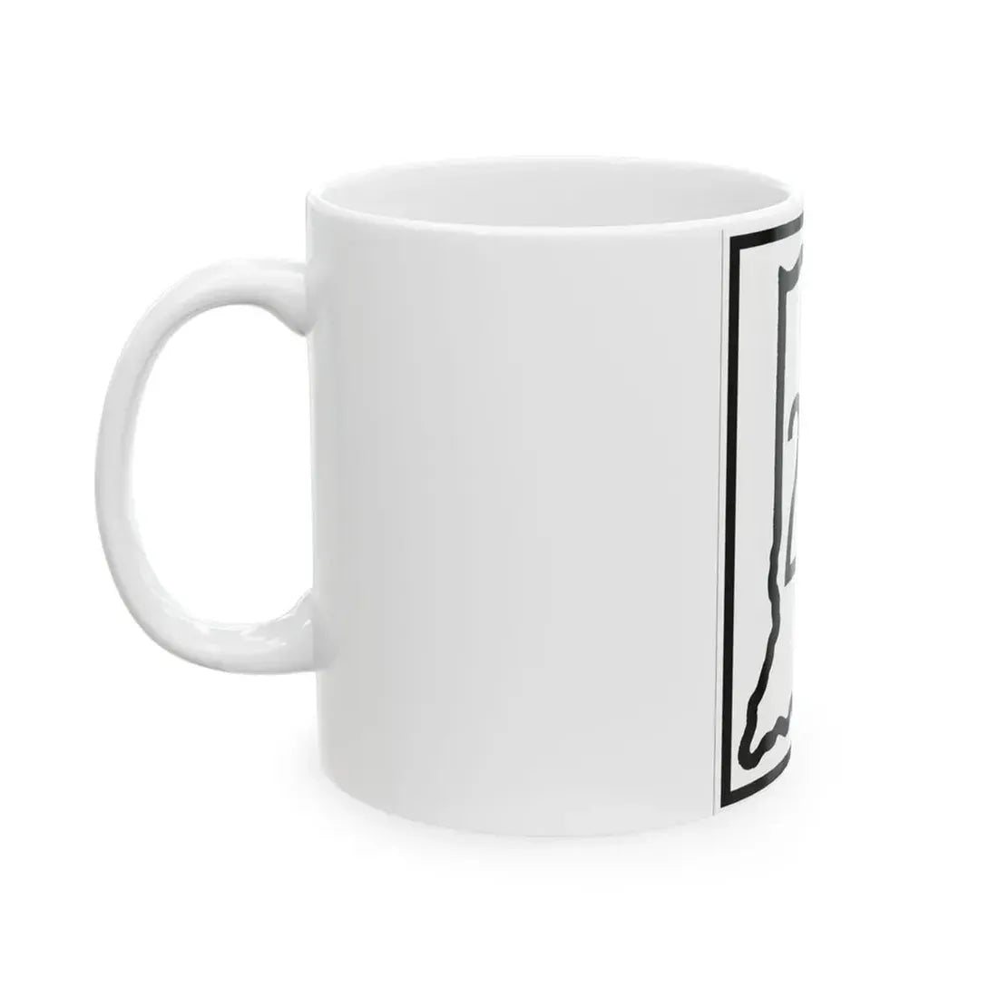 Indiana 234 1948 (Indiana) (Road Sign) White Coffee Mug - Go Mug Yourself