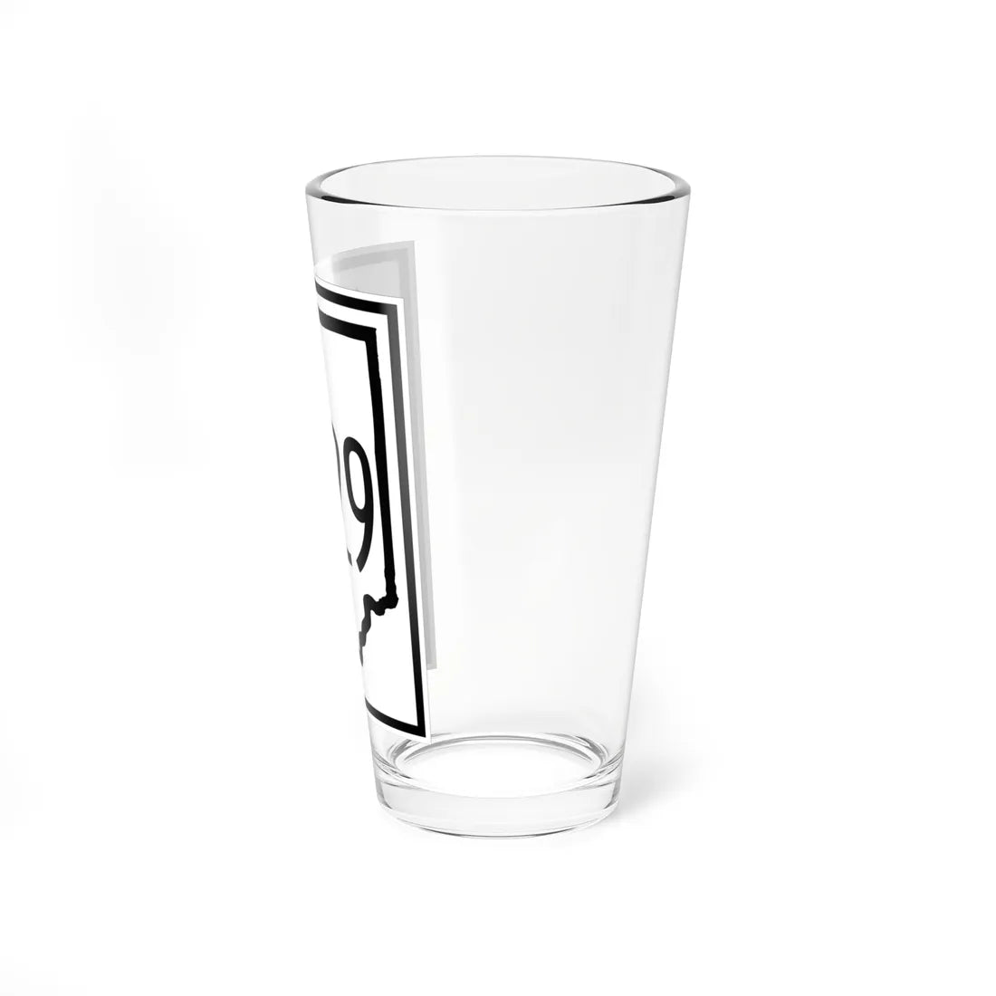 Indiana 829 1948 (Indiana) (Road Sign) Pint Glass 16oz - Go Mug Yourself