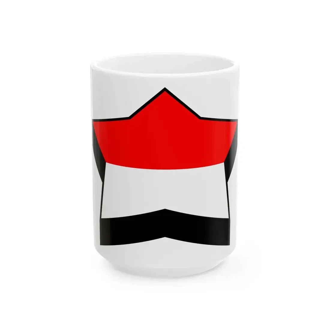 Indo star flag (Indonesia) White Coffee Mug 15oz - Go Mug Yourself